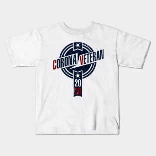 Corona Veteran 2020 Logo Vintage Kids T-Shirt